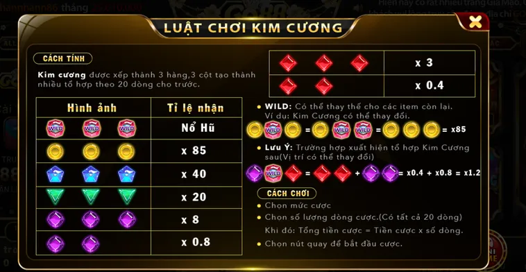 Trải Nghiệm Nổ Hũ Kim Cương Tại GO88 Để Săn Jackpot Khủng Năm 2026