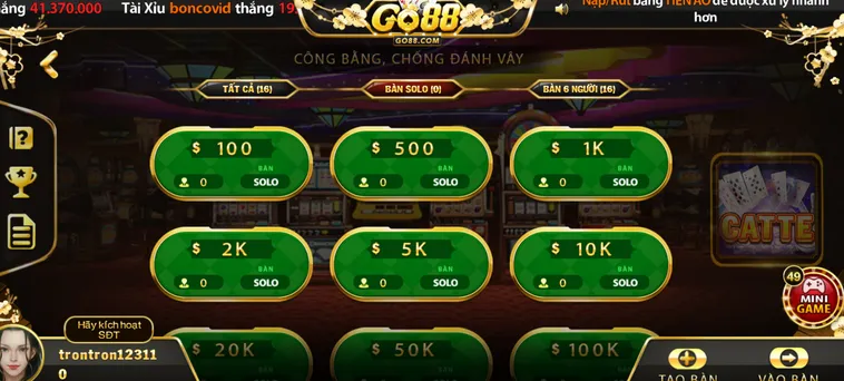 Sắc Tê Nhà Cái GO88 Chinh Phục Game Bài Đẳng Cấp Với Chiến Thuật Đỉnh Cao