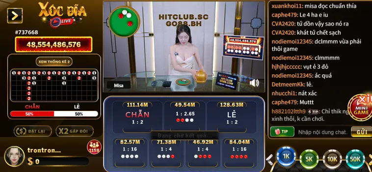 Xóc Đĩa Tại GO88 Trải Nghiệm Sòng Bài Trực Tuyến Với Tỷ Lệ Ăn Thưởng Cực Cao